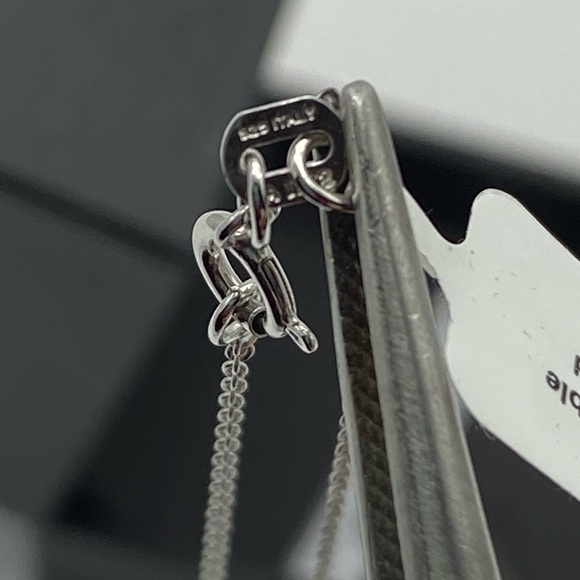 Diamond Multi-Heart 18" Pendant Necklace (1/10 ct. t.w.) in Sterling Silver NIB - Picture 10 of 12